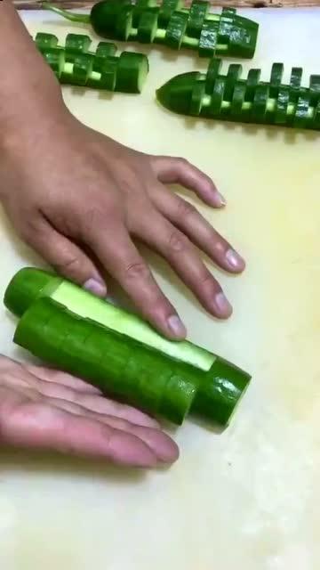 吃货大飞吃切瓜,切瓜技艺独步江湖