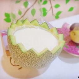 蜜瓜乳酪怎么吃,夏日清新甜品新体验